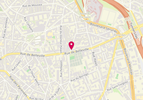 Plan de Immobiliere Dimo, 265 Rue de Belleville, 75019 Paris