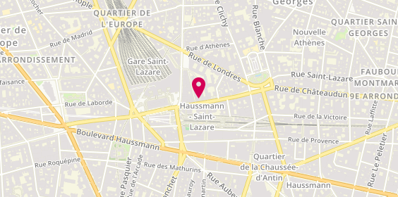 Plan de Walter & de Maison, 94 Rue Saint-Lazare, 75009 Paris