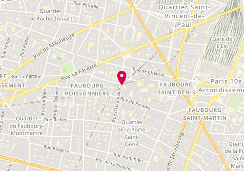 Plan de Progesco, 78 Rue d'Hauteville, 75010 Paris