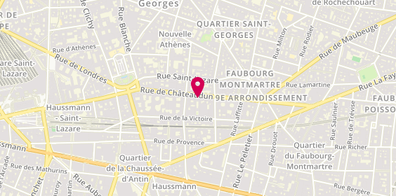 Plan de Capitale Centre Immobilier, 39 Rue Châteaudun, 75009 Paris