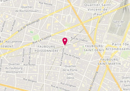 Plan de Mary's Home Immobilier, 80 Rue d'Hauteville, 75010 Paris