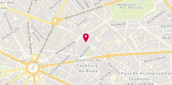 Plan de AD Associés, 199 Rue Faubourg Saint Honoré, 75008 Paris
