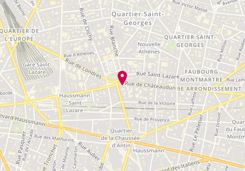 Plan de Real I.S Frances SAS, 59 Rue de Châteaudun, 75009 Paris
