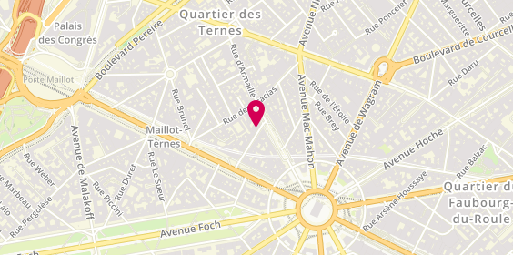 Plan de Agence Beaulieu-Camus, 9 Rue Anatole de la Forge, 75017 Paris