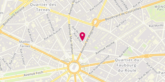 Plan de DEFI Conseil Immobilier, 6 Rue Brey, 75017 Paris