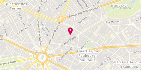 Plan de Foncière Référence, 28 avenue Hoche, 75008 Paris