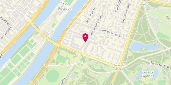 Plan de Immobilier en Vue, 96 Longchamp, Bis, 92200 Neuilly-sur-Seine