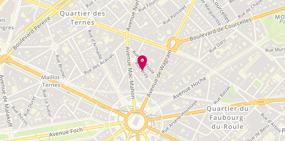 Plan de Agence Immotep, 15 Rue Brey, 75017 Paris