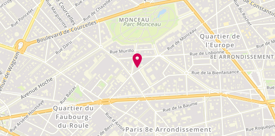 Plan de Compagnie Fermiere de Gestion et de Part, 29 Rue de Monceau, 75008 Paris