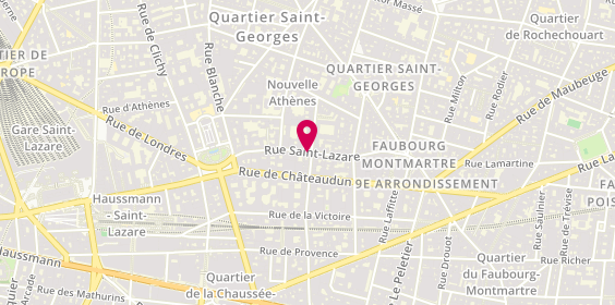 Plan de CELLIER Pierre, Sarl Pierrimmo
43 Rue Saint Lazare, 75009 Paris