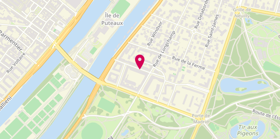 Plan de Building Partners, 7 Rue Ernest Deloison, 92200 Neuilly-sur-Seine