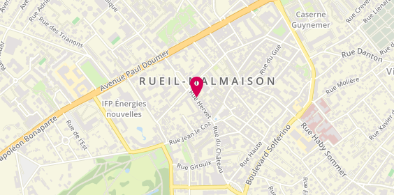 Plan de Peclers Immobilier, 9 Rue Hervet, 92500 Rueil-Malmaison
