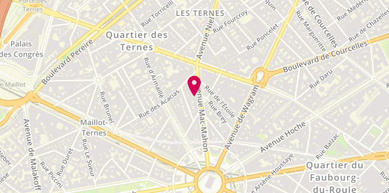 Plan de Boufflet Immobilier (Laon), 27 avenue Mac-Mahon, 75017 Paris