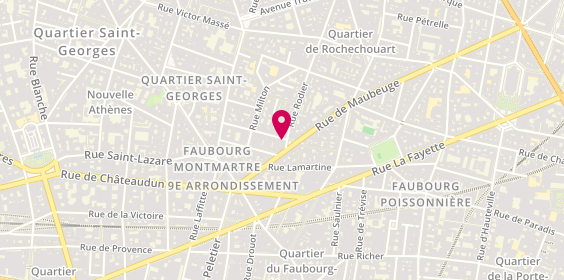 Plan de Foncia, 3 Rue Rodier, 75009 Paris