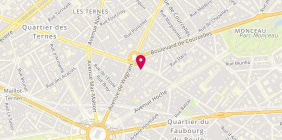 Plan de Albepierre, 235 Faubourg Saint Honoré, 75008 Paris
