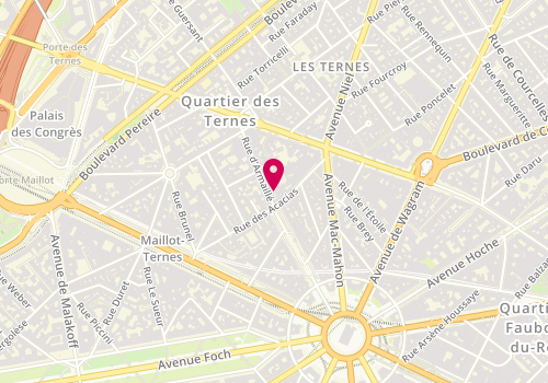 Plan de Godard Immobilier, 6 Rue d'Armaillé, 75017 Paris
