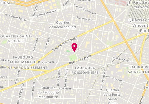Plan de Square 9 Immo, 4 Rue Rochambeau, 75009 Paris