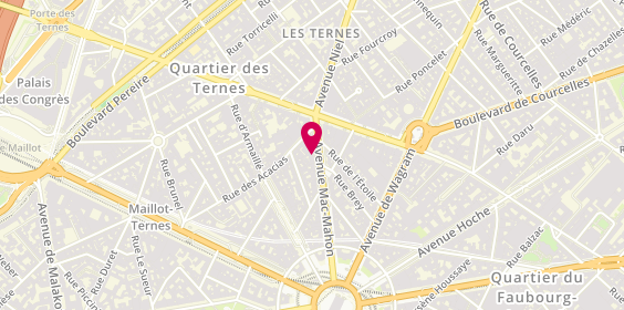 Plan de Iloge Immobilier, 31 avenue Mac-Mahon, 75017 Paris