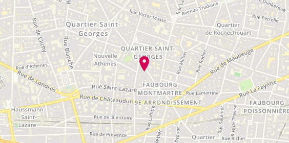 Plan de Cityluxe, 15 Rue Notre Dame de Lorette, 75009 Paris