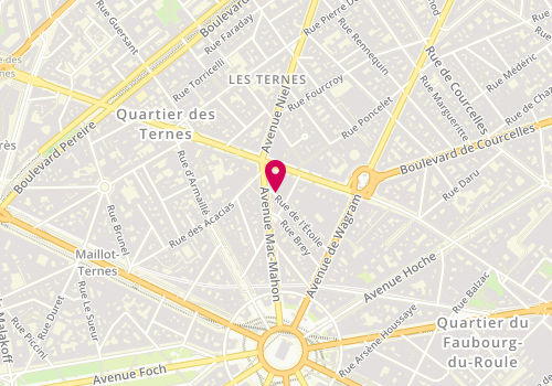 Plan de Move in Paris, 26 Rue de l'Étoile, 75017 Paris