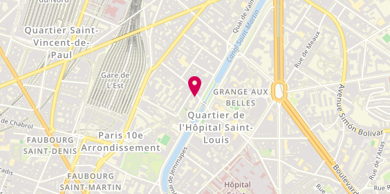 Plan de Appartonaute, 3 Rue Eugene Varlin, 75010 Paris