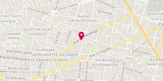Plan de L'Appartement d'Eugène, 25 Rue Marguerite de Rochechouart, 75009 Paris