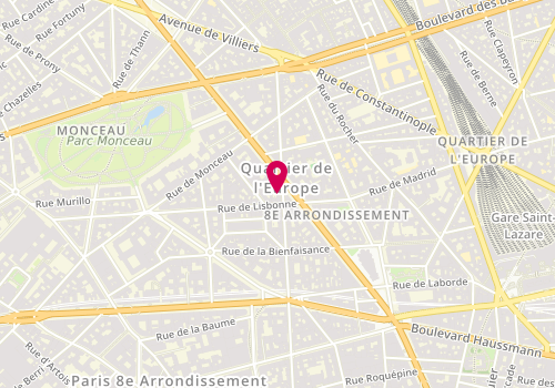 Plan de Tmb Finance, 81 Rue de Miromesnil, 75008 Paris