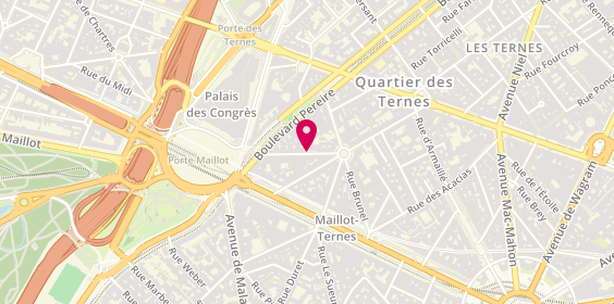 Plan de Societe Immobiliere Maillot-Lutece, 10 Rue du Debarcadere, 75017 Paris