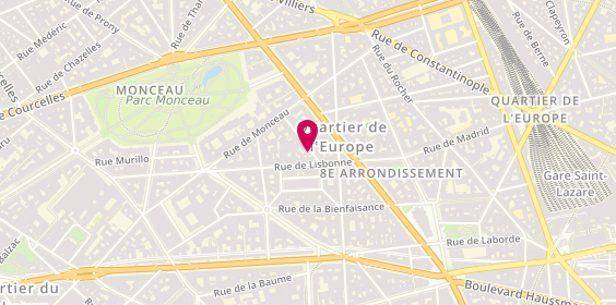 Plan de CFB Immobilier, 3 Vézelay, 75008 Paris