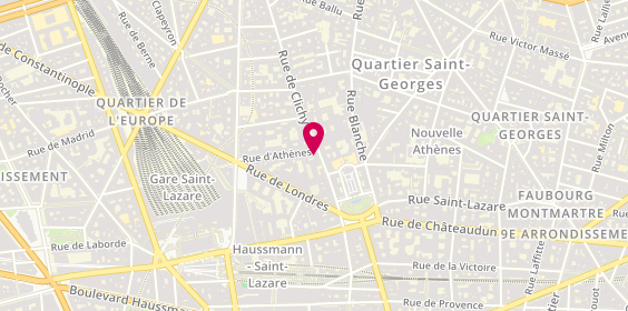 Plan de Etude Bert, 19 Rue de Clichy, 75009 Paris