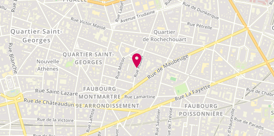 Plan de NCD Patrimoine, 13 Rue Rodier, 75009 Paris