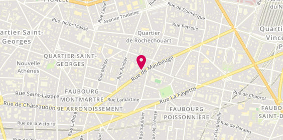 Plan de Locagestim, 29 Rue de Maubeuge, 75009 Paris