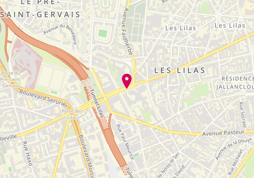 Plan de Laforet Immobilier, 38 Rue de Paris, 93260 Les Lilas