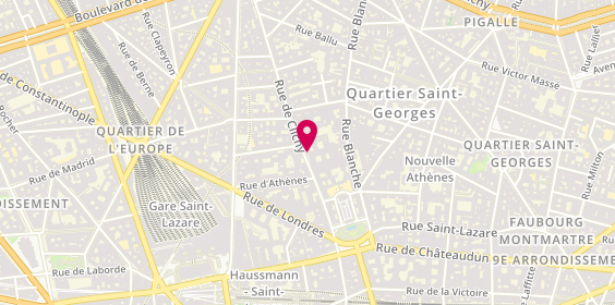 Plan de Alcoba Paris International, 24 Rue de Clichy, 75009 Paris