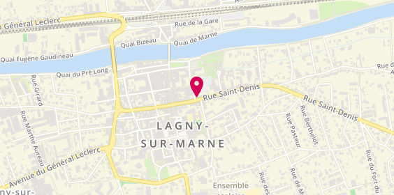 Plan de Agence Lamasa, 19 Rue Delambre, 77400 Lagny-sur-Marne