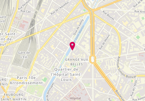 Plan de Société Immobiliere Neuilly Chateau, 174 Quai Jemmapes, 75010 Paris
