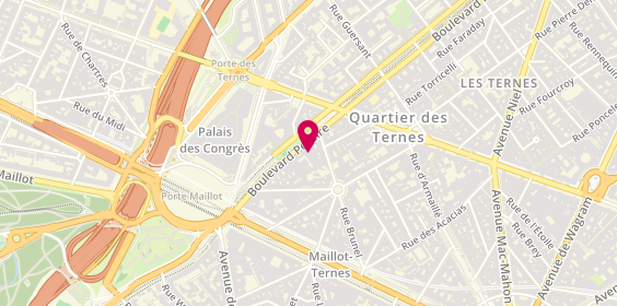 Plan de Icw Immobilier, 243 Bis Boulevard Pereire, 75017 Paris