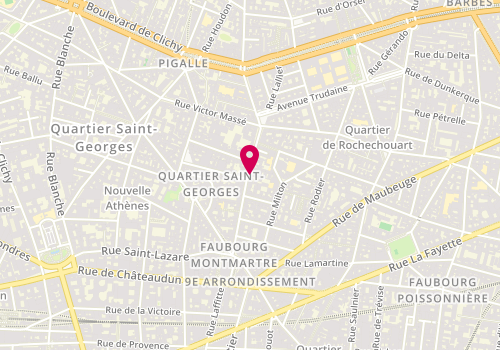 Plan de Neuvième Avenue Prestige, 38 rue des Martyrs, 75009 Paris