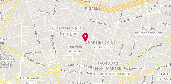 Plan de Gerloge, 9 Rue la Bruyère, 75009 Paris