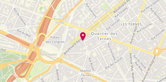 Plan de ADT Partners, 35 Rue Brunel, 75017 Paris