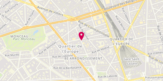 Plan de Gosset Grainville Immobilier, 34 Rue du Général Foy, 75008 Paris