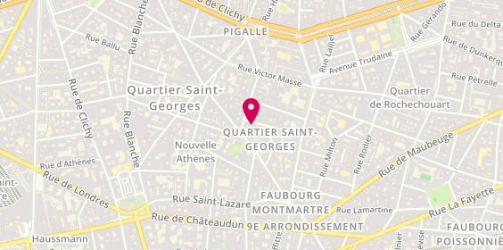 Plan de Zenatti Immobilier, 27 Rue Clauzel, 75009 Paris