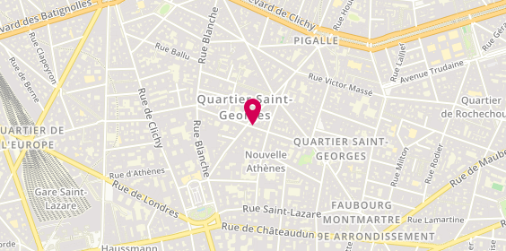 Plan de Aristimmo, 32 Rue la Bruyère, 75009 Paris