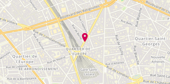 Plan de Roland Gosselin, 6 Rue de Saint-Pétersbourg, 75008 Paris