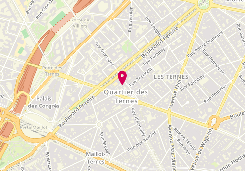 Plan de Jardins de Pereire, 11-13 Rue Guersant, 75002 Paris