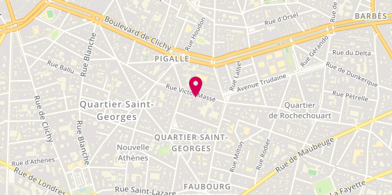 Plan de Immobilière Boukris, 17 Rue Victor Massé, 75009 Paris