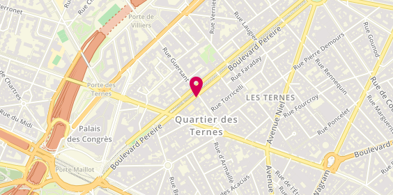 Plan de Agence FGDI Pereire, 217 Boulevard Pereire, 75017 Paris