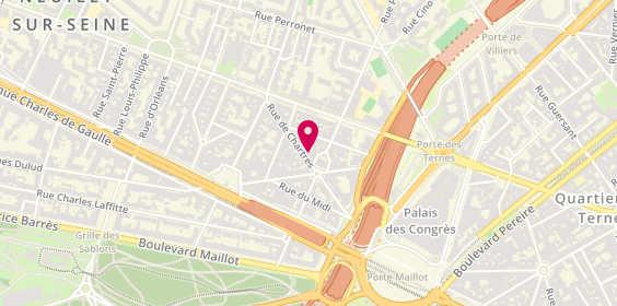 Plan de Edgar Immobilier, 18 Bis Rue de Chartres, 92200 Neuilly-sur-Seine
