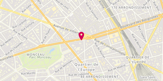 Plan de Breteuil - Monceau, 17 Boulevard de Courcelles, 75008 Paris
