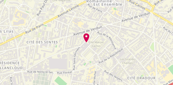 Plan de Adoptez Un Bien, 65 Rue Saint-Germain, 93230 Romainville